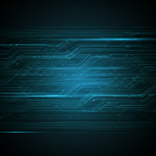 Abstract technical grid graphic